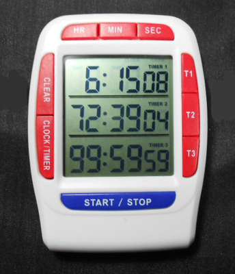 追日牌三通道计时器 高效时间管理，欧西亚GTD工具的实惠替代